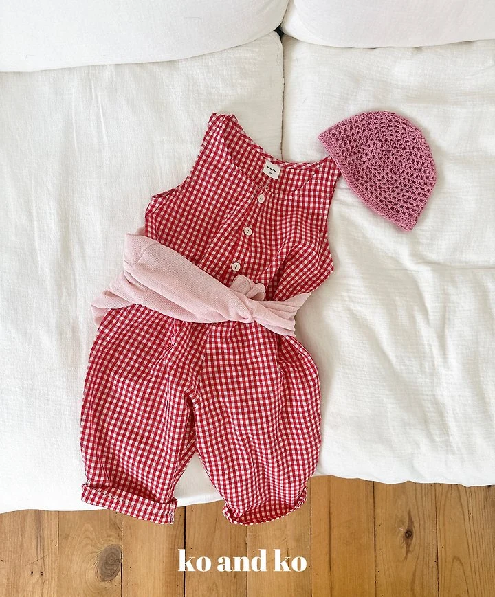 Ko And Ko - Korean Baby Fashion - #babyoutfit - Bonbon Jumpsuit
