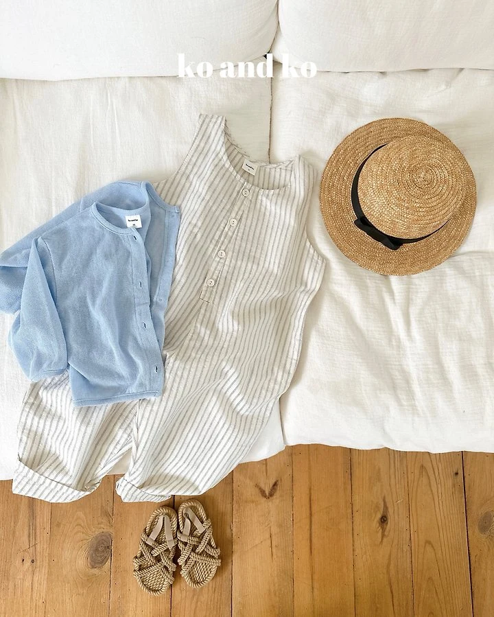 Ko And Ko - Korean Baby Fashion - #babyoutfit - Bonbon Jumpsuit - 2