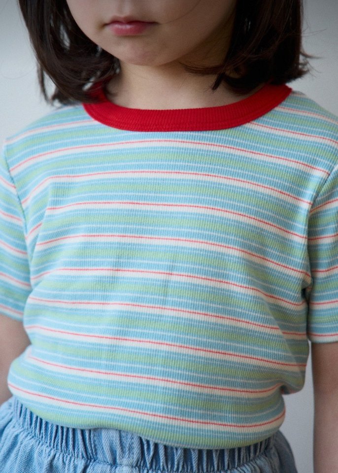 Ko And Ko - Korean Baby Fashion - #babyoutfit - Apple Short-Sleeve Tee - 8