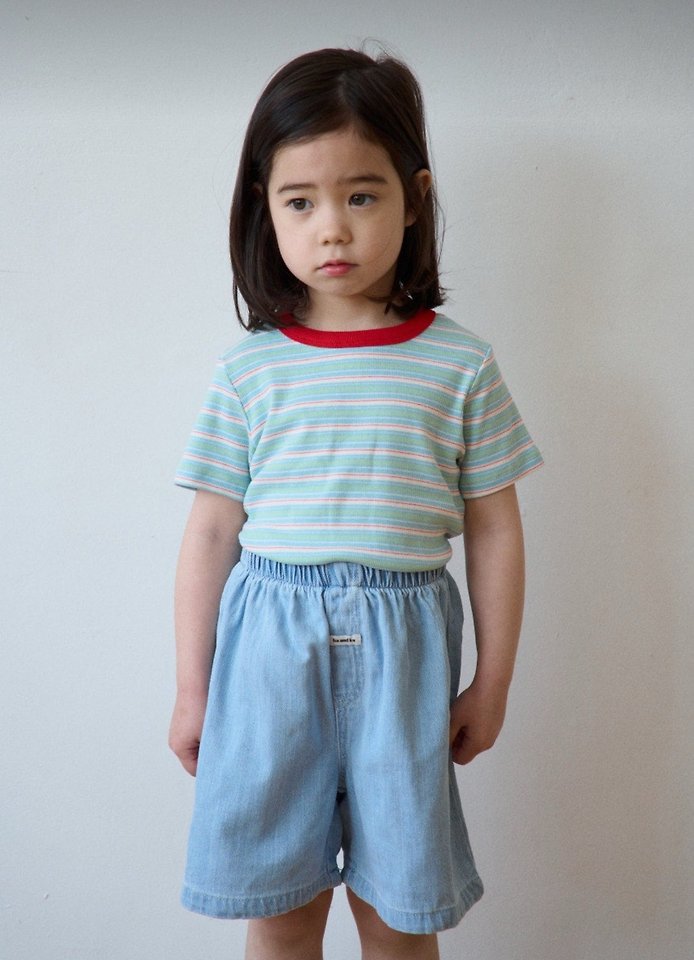 Ko And Ko - Korean Baby Fashion - #babyoutfit - Apple Short-Sleeve Tee - 9