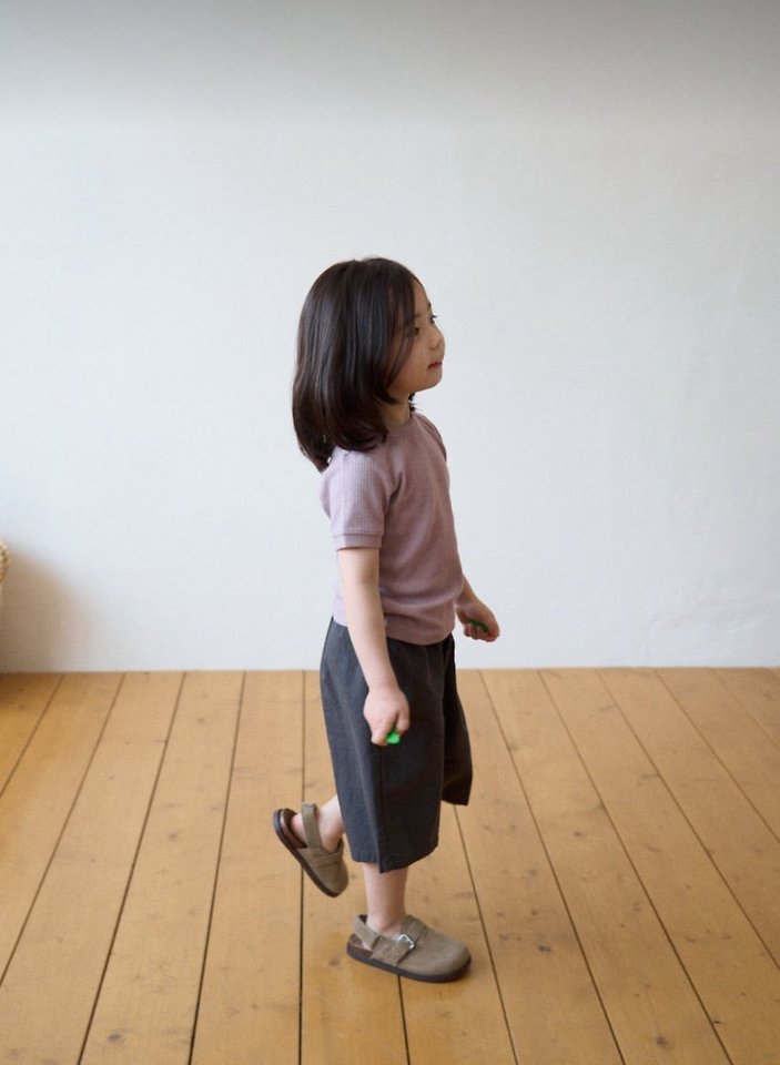 Ko And Ko - Korean Baby Fashion - #babyoutfit - Soft Ribbed Tee - 10