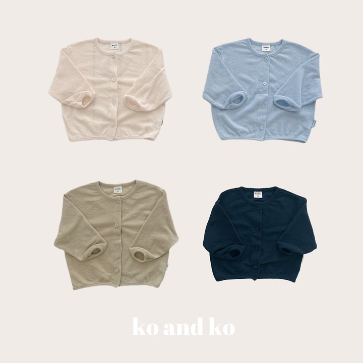 Ko And Ko - Korean Baby Fashion - #babywear - Summer Waffle Cardigan