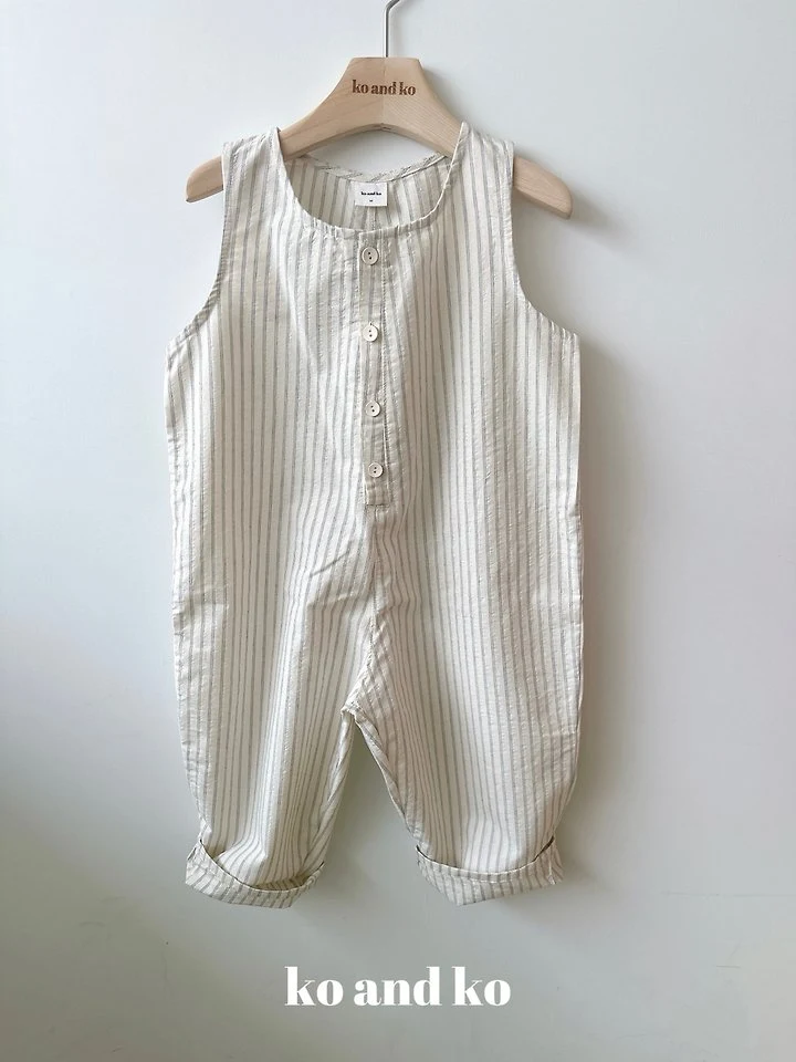 Ko And Ko - Korean Baby Fashion - #babywear - Bonbon Jumpsuit - 3