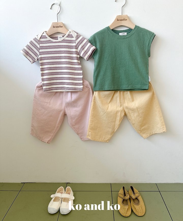 Ko And Ko - Korean Baby Fashion - #babyoutfit - Cozy Sleeveless - 4