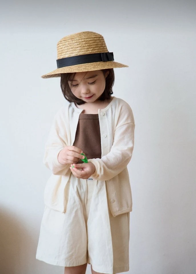 Ko And Ko - Korean Baby Fashion - #onlinebabyboutique - Summer Waffle Cardigan - 2