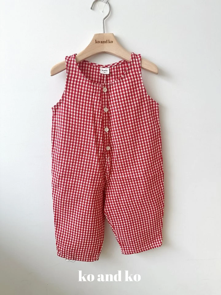 Ko And Ko - Korean Baby Fashion - #babywear - Bonbon Jumpsuit - 4