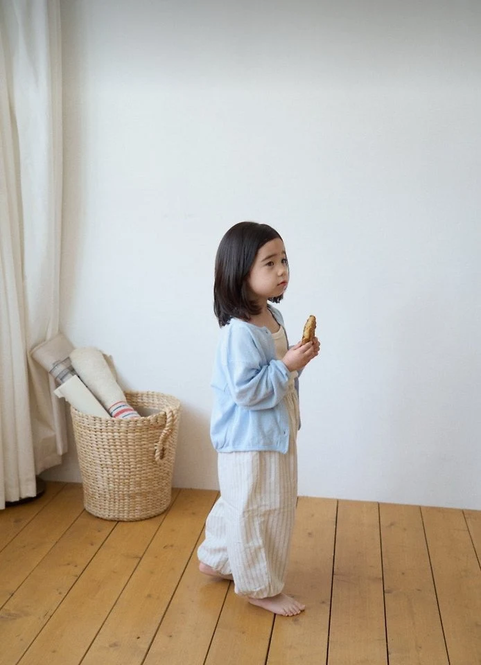 Ko And Ko - Korean Baby Fashion - #onlinebabyshop - Stripe Bloomer Pants - 9