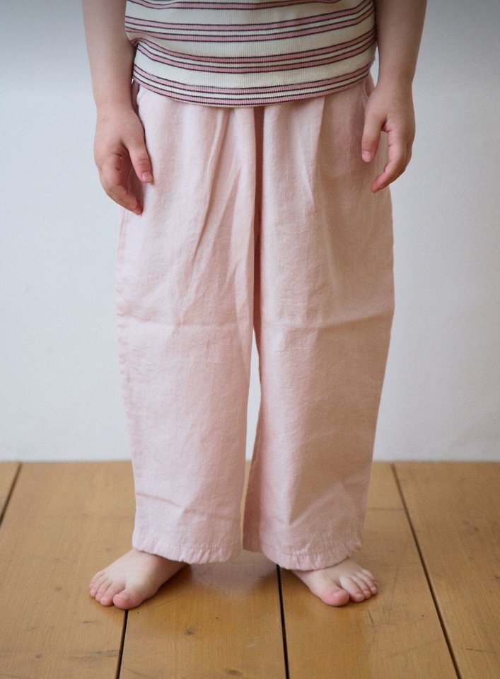 Ko And Ko - Korean Baby Fashion - #onlinebabyshop - Milk Linen Pants - 5