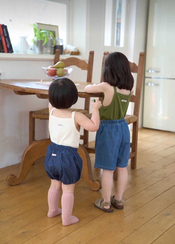 Ko And Ko - Korean Baby Fashion - #onlinebabyshop - Denim Short Bloomer - 8