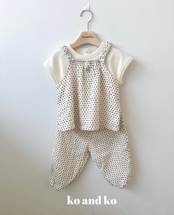 Ko And Ko - Korean Baby Fashion - #smilingbaby - Organic Bloomer Pants (Dot) - 2