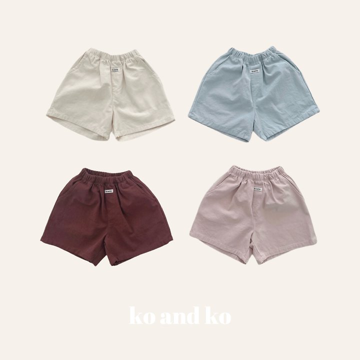 Ko And Ko - Korean Baby Fashion - #smilingbaby - Name Shorts
