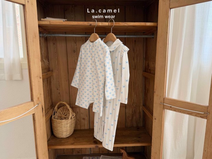 La Camel - Korean Baby Fashion - #babyboutique - Heart Rashguard - 8