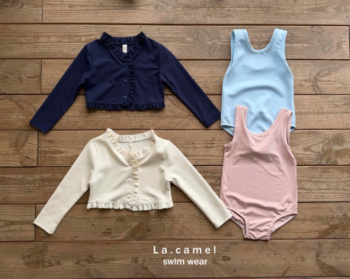 La Camel - Korean Baby Fashion - #babyboutique - Bolero Swimsuit - 7