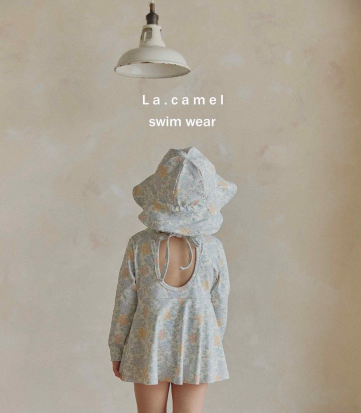 La Camel - Korean Baby Fashion - #babyboutique - One-piece Swimsuit - 6