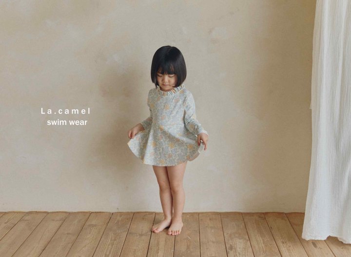 La Camel - Korean Baby Fashion - #babyboutiqueclothing - One-piece Swimsuit - 7