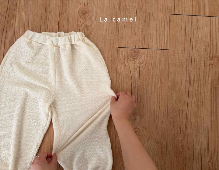 La Camel - Korean Baby Fashion - #babyboutiqueclothing - Seersucker Pants - 5