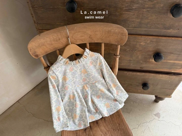 La Camel - Korean Baby Fashion - #babyclothing - One-piece Swimsuit - 8