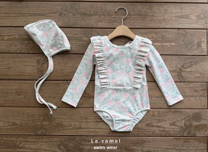 La Camel - Korean Baby Fashion - #babyclothing - Bella Swimsuit - 6