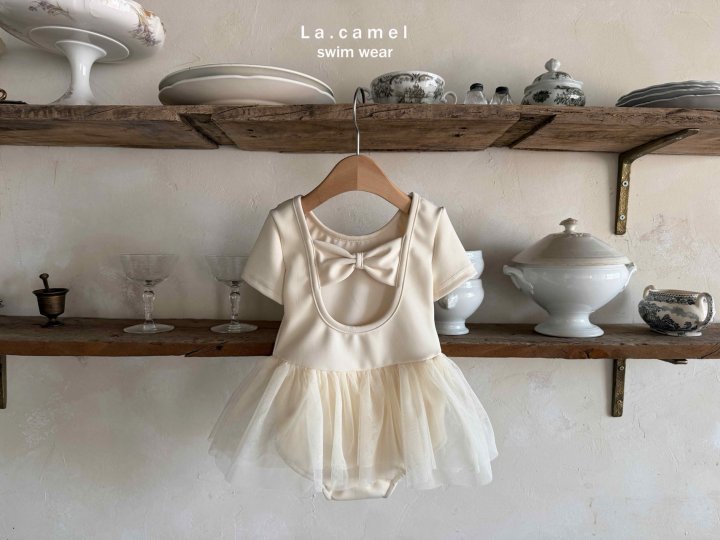 La Camel - Korean Baby Fashion - #babyclothing - Ivy Swimsuit - 2