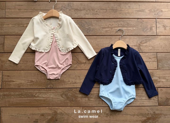 La Camel - Korean Baby Fashion - #babyfashion - Bolero Swimsuit - 10