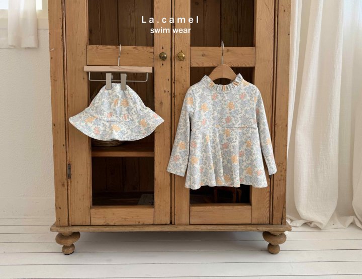 La Camel - Korean Baby Fashion - #babyfashion - One-piece Swimsuit - 9
