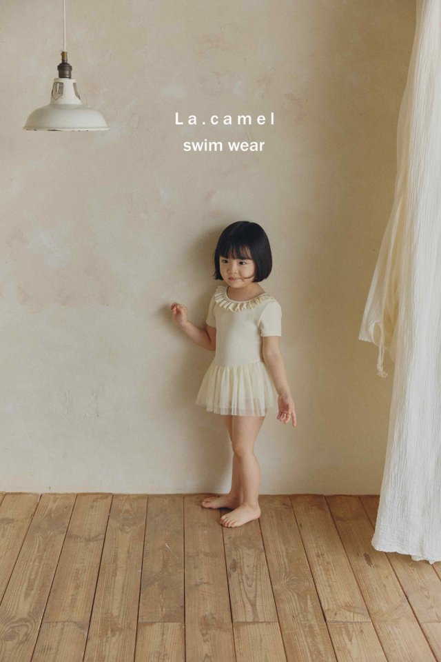 La Camel - Korean Baby Fashion - #babyfashion - Ivy Swimsuit - 3