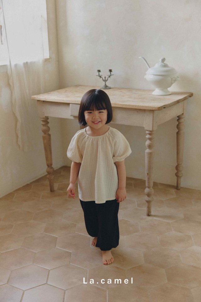 La Camel - Korean Baby Fashion - #babyfashion - Seersucker Pants - 7