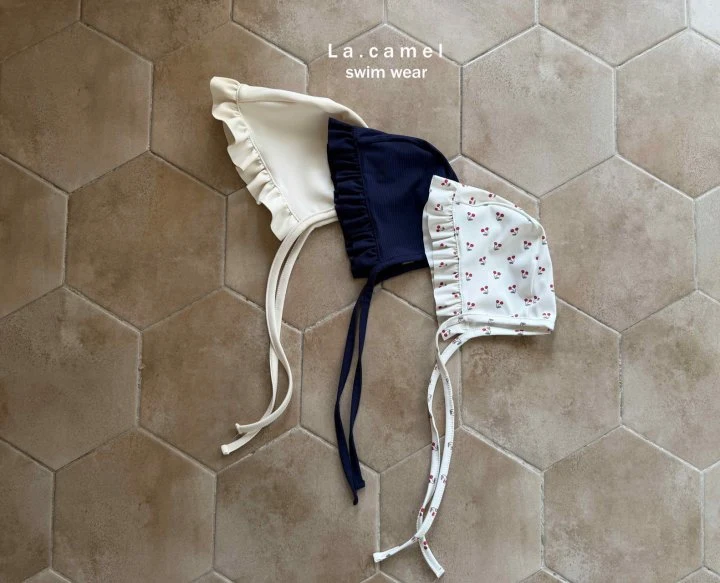 La Camel - Korean Baby Fashion - #babyfever - Frill Swim Cap