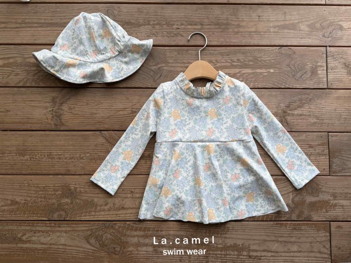 La Camel - Korean Baby Fashion - #babyfever - One-piece Swimsuit - 10