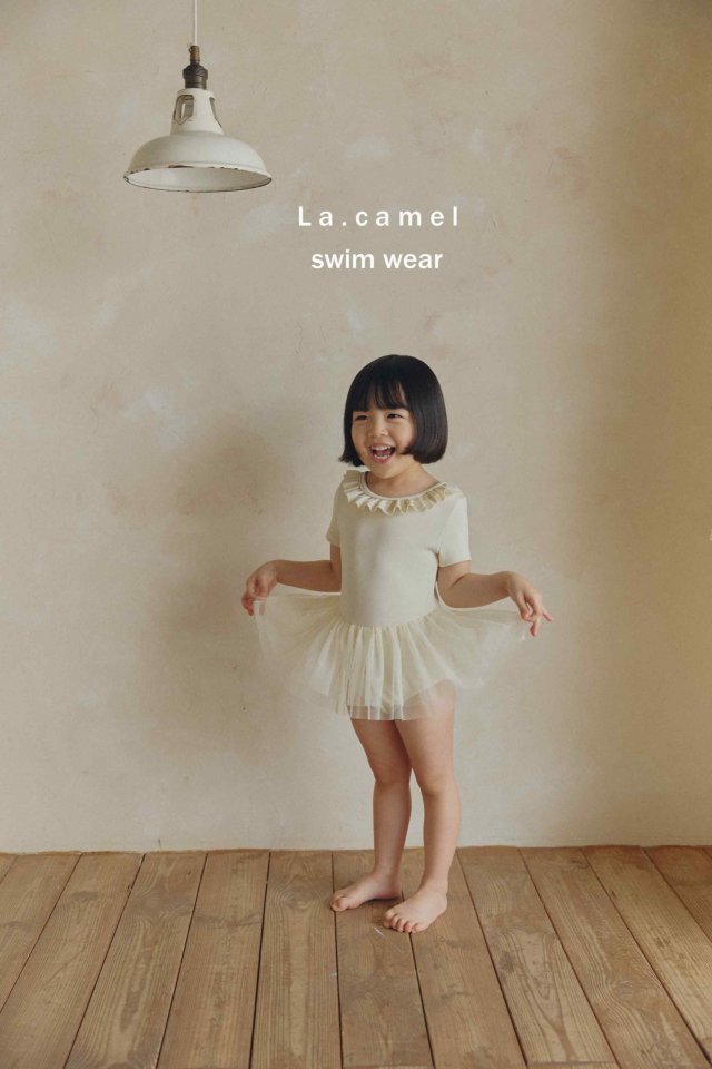 La Camel - Korean Baby Fashion - #babyfashion - Ivy Swimsuit - 4