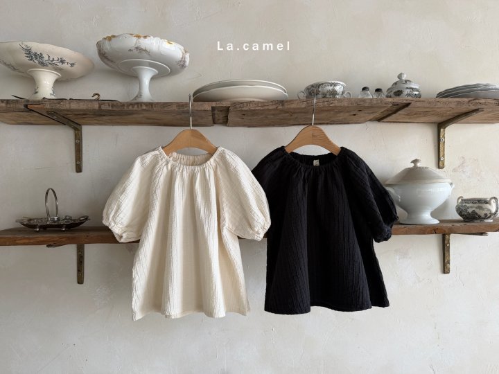 La Camel - Korean Baby Fashion - #babyfever - Popo Blouse