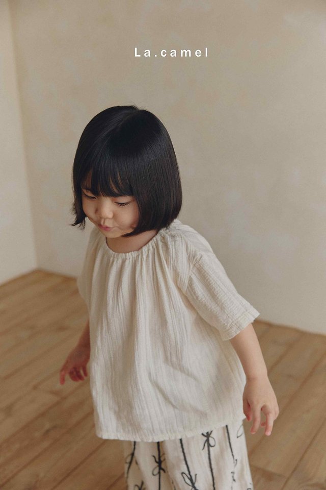 La Camel - Korean Baby Fashion - #babyfashion - Mild Blouse - 4