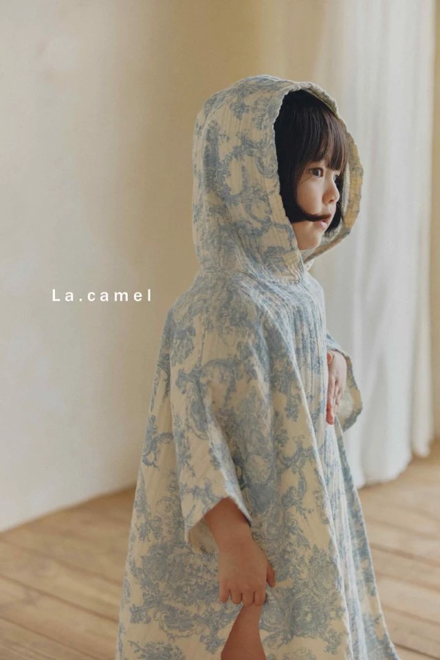 La Camel - Korean Baby Fashion - #babyfever - Drawing Beach Hood - 4