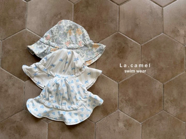 La Camel - Korean Baby Fashion - #babygirlfashion - Bucket Hat Swim Cap