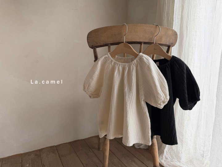 La Camel - Korean Baby Fashion - #babygirlfashion - Popo Blouse - 2