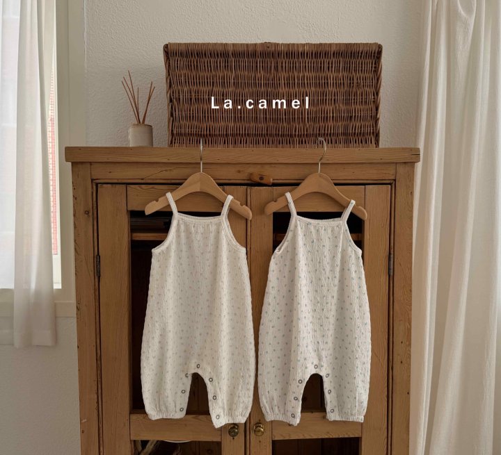 La Camel - Korean Baby Fashion - #babygirlfashion - Lily Overalls - 3