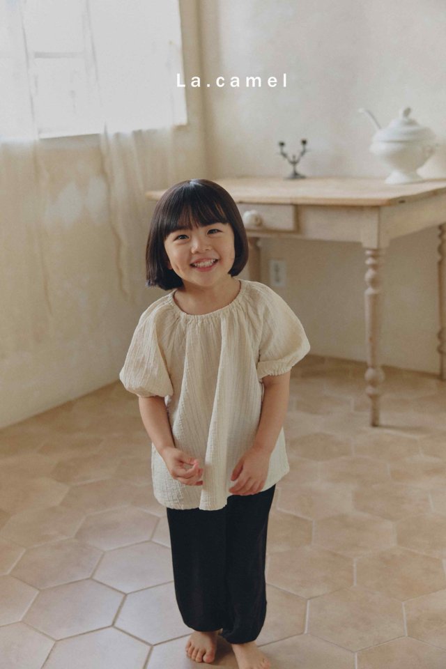 La Camel - Korean Baby Fashion - #babylifestyle - Seersucker Pants - 10