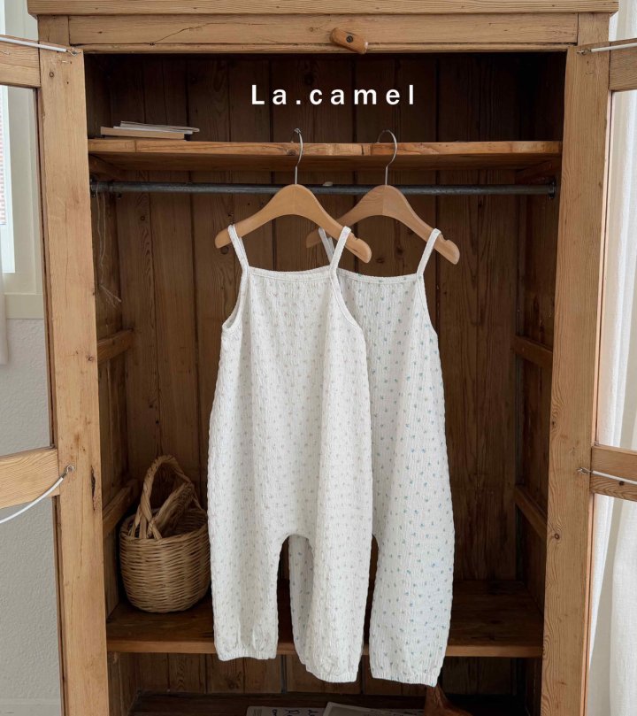 La Camel - Korean Baby Fashion - #babygirlfashion - Lily Overalls - 4