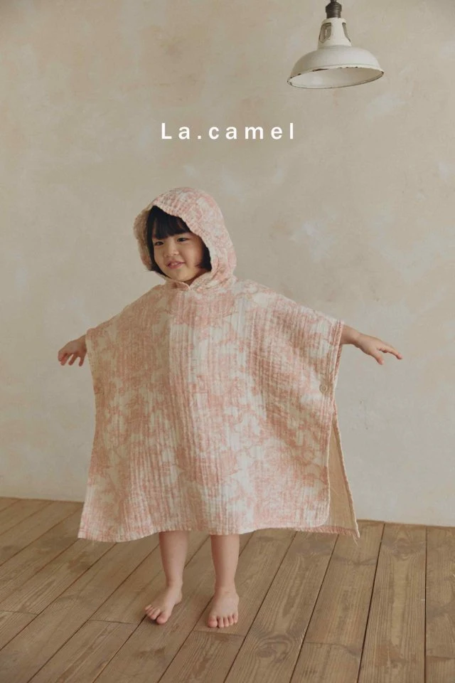 La Camel - Korean Baby Fashion - #babyoninstagram - Drawing Beach Hood - 6