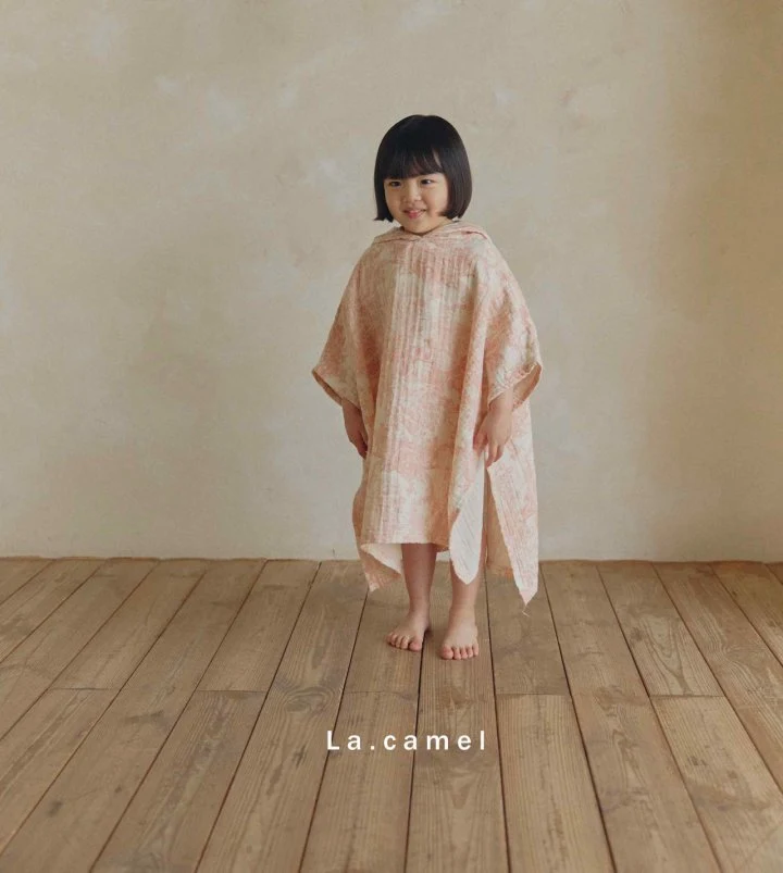 La Camel - Korean Baby Fashion - #babyootd - Drawing Beach Hood - 7