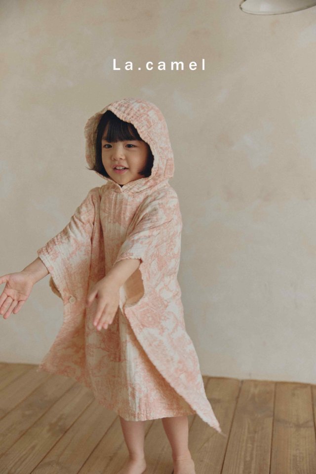 La Camel - Korean Baby Fashion - #babyoutfit - Drawing Beach Hood - 8