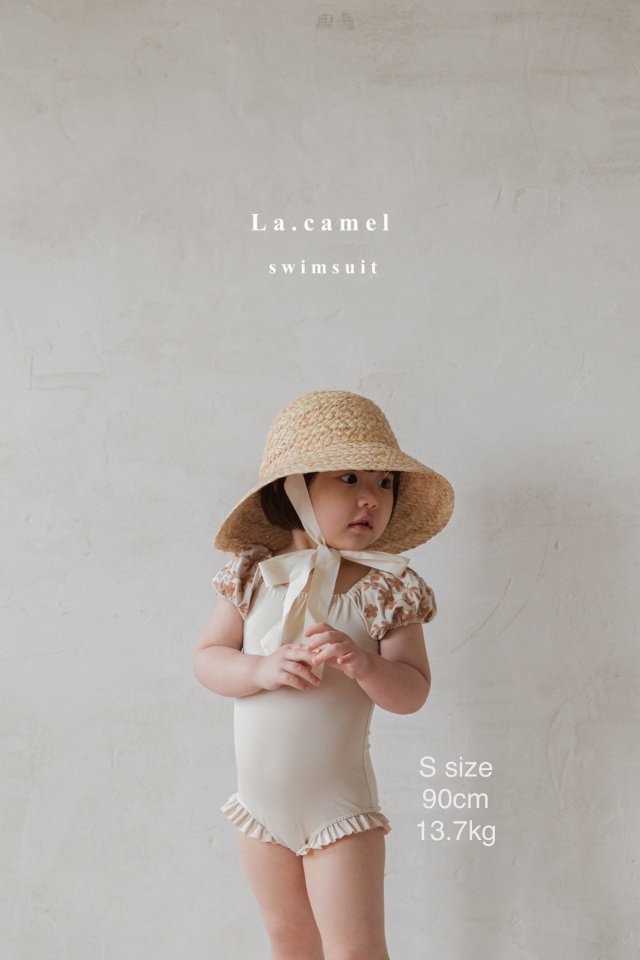 La Camel - Korean Baby Fashion - #babyootd - Coco Swimsuit - 4