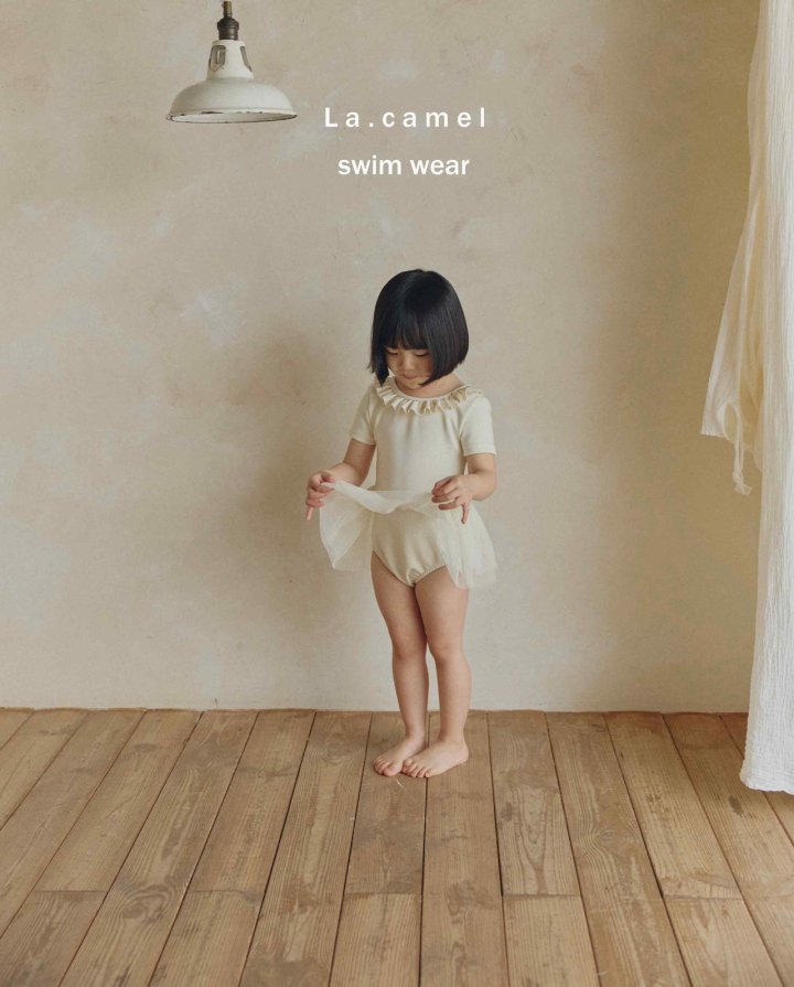 La Camel - Korean Baby Fashion - #babyoutfit - Ivy Swimsuit - 9