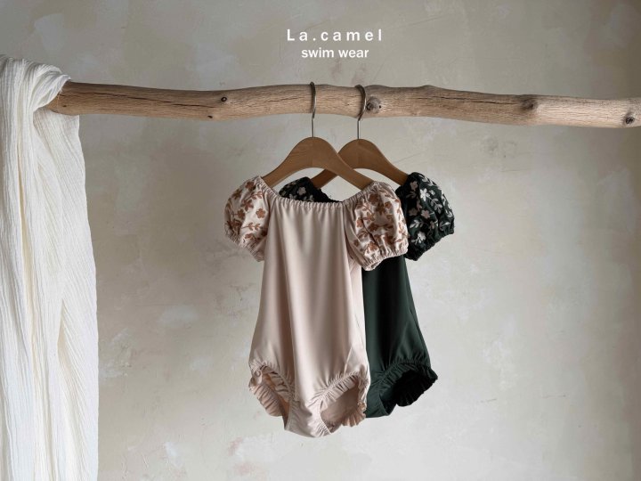 La Camel - Korean Baby Fashion - #babywear - Coco Swimsuit - 6