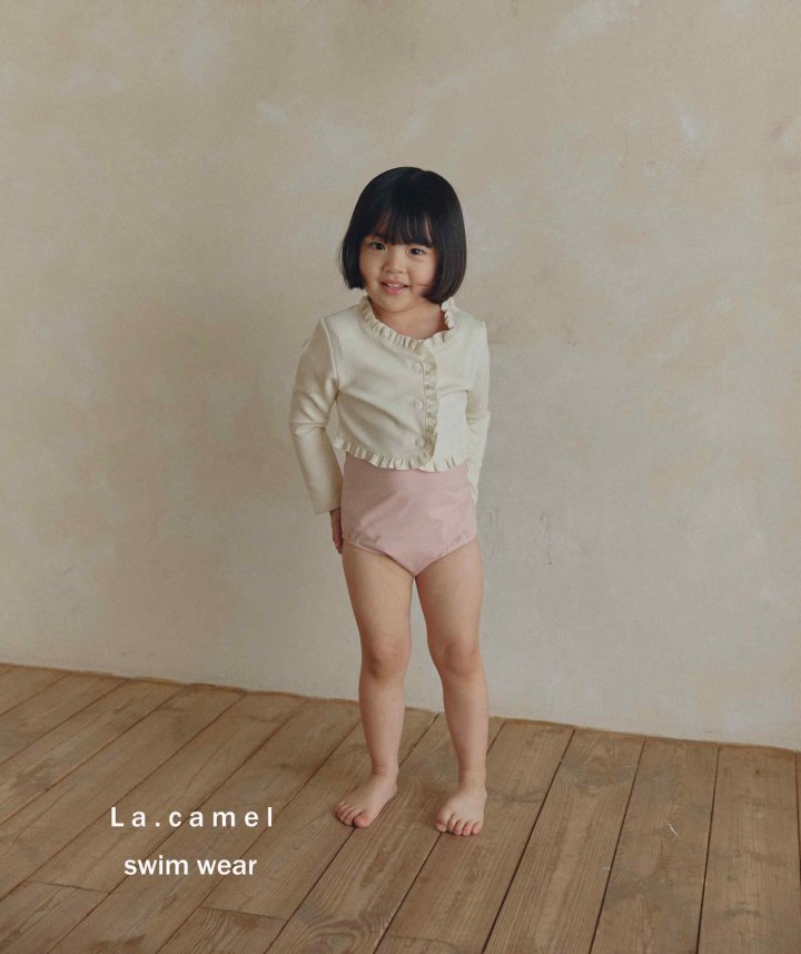 La Camel - Korean Baby Fashion - #babywear - Bolero Swimsuit - 3