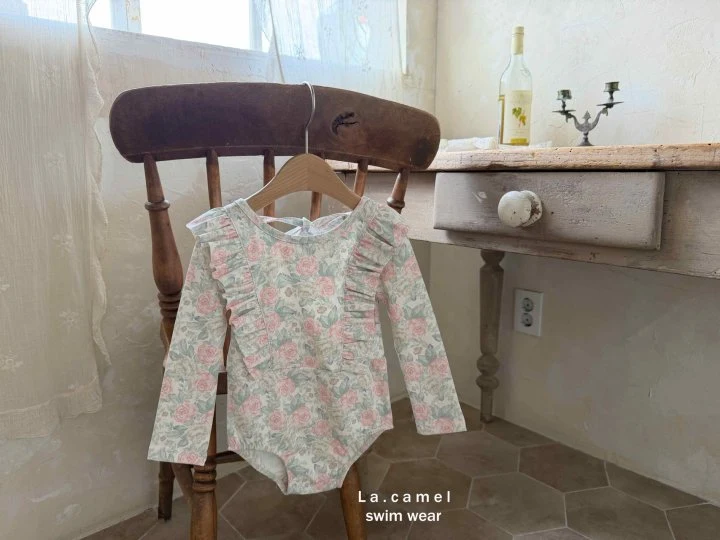 La Camel - Korean Baby Fashion - #onlinebabyboutique - Bella Swimsuit