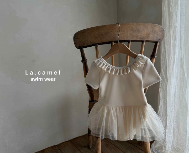 La Camel - Korean Baby Fashion - #onlinebabyboutique - Ivy Swimsuit - 12
