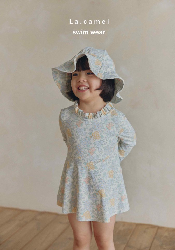 La Camel - Korean Baby Fashion - #onlinebabyshop - Bucket Hat Swim Cap - 9