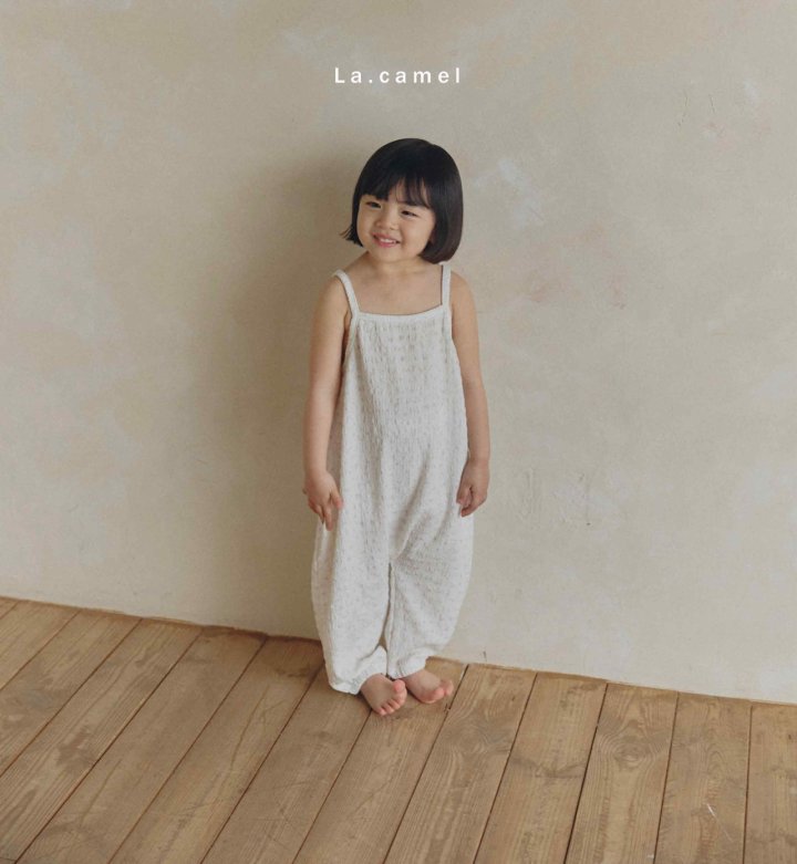 La Camel - Korean Baby Fashion - #onlinebabyshop - Lily Overalls - 12