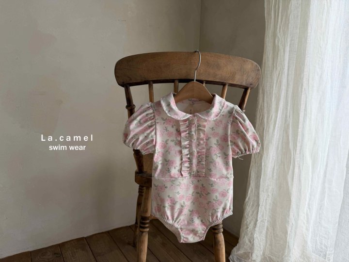 La Camel - Korean Baby Fashion - #smilingbaby - Rose Swimsuit - 8
